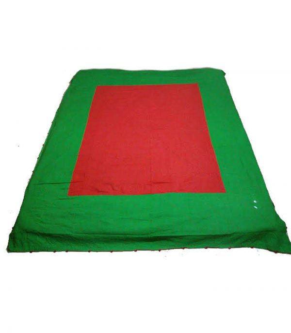 Nakshi Katha Red and Green Color